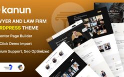 Kanun v1.0 Lawyer & Law Firm WordPress Theme