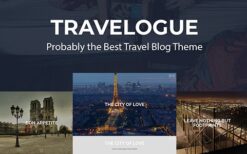 Travelogue v2.4 Travel Blog WordPress Theme