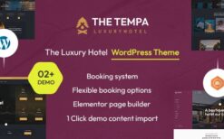 Tempa v1.0 The Luxury Hotel WordPress