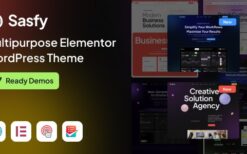 Sasfy v1.0.5 Multipurpose Elementor WordPress Theme