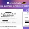 AI Social Replier SaaS v1.0 – GPT Response Generator