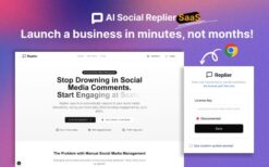 AI Social Replier SaaS v1.0 – GPT Response Generator