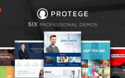 Protege v2.9 Single Professional WordPress Theme