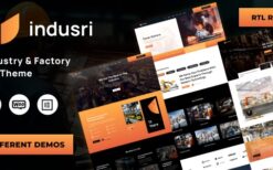 Indusri v1.0.9 Industry & Factory WordPress Theme