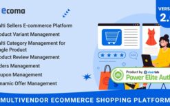Ecoma v2.0 – Multivendor Ecommerce Shopping Platform