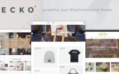 Gecko v1.9.8 Powerful Ajax WooCommerce Theme
