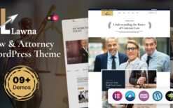 Lawna v1.0.0 Lawyer & Law Firm WordPress Theme