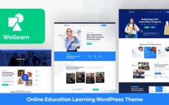 Wellearn (v1.1.1) Online Learning WordPress Theme