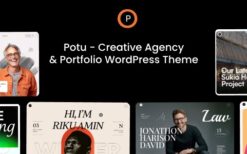 Potu v1.1 Creative Agency & Portfolio WordPress Theme