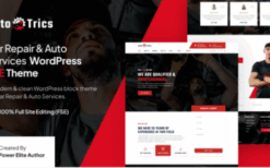 AutoTrics v1.0.0 Car Repair & Auto Service WP Theme