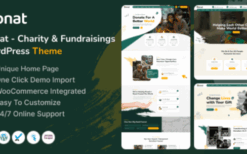 Donat v1.0.0 – Charity & Fundraising WordPress Theme