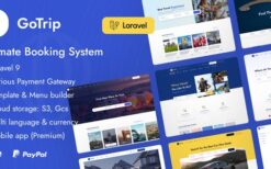 GoTrip v1.6.1 Laravel Booking System