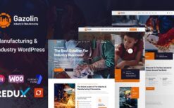 Gazolin v1.0.2 Industry & Factory WordPress Theme