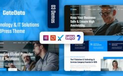 GateData v1.0.1 IT Solutions & Technology WordPress