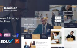 Decision v1.0.3 Law & Lawyer WordPress Theme
