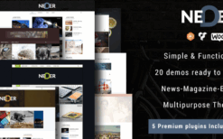 Neder (v1.0) WordPress News Magazine and Blog Theme