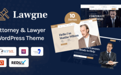 Lawgne (v1.0.8) Law & Lawyer WordPress Theme
