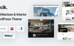 Arcik (v1.0.4) Architecture WordPress Theme