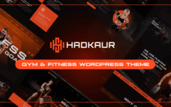 Hadkaur (v1.0.0) Fitness and Gym WordPress Theme