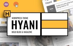 Hyani v1.3.6 Bold Blog and Magazine