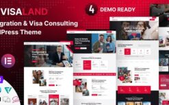 Visaland v1.0.0 Immigration & Visa Consulting WordPress