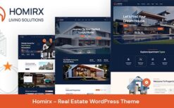 Homirx (v1.1.2) Real Estate WordPress Theme
