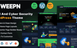Weepn v1.0 VPN & Cloud Services WordPress Theme
