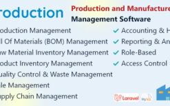 iProduction v1.2 Production and Manufacture Management Software
