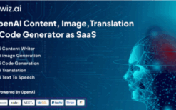 WizAI v1.5 – OpenAI Content, Image, Translation, ChatBot, and Speech to Text Generator SaaS Platform