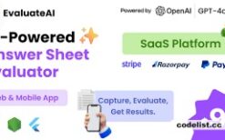 EvaluateAI v7.0 – AI Powered Answer Sheet Evaluator and Marksheet Generator SaaS Platform
