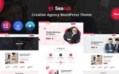 Seacab v1.0.7 Creative Agency WordPress Theme