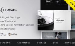 Haswell v2.5 Multipurpose One & Multi Page Template