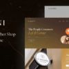 Cassini Hair Salon & Barber Shop WordPress Theme