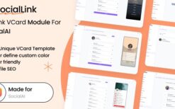 SocialLink v1.0 – Biolink VCard Module For SocialAI