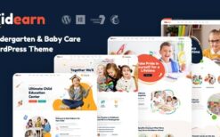 Kidearn v1.1.0 Kindergarten & Baby Care WordPress Theme