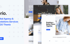 Terio – Digital Agency & IT Services Hugo Theme