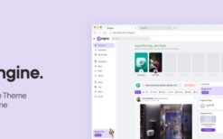 Xngine (v1.2.2) The Ultimate Sngine Theme