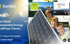 Sungo v1.0.0 Ecology & Solar Energy WordPress Theme
