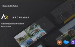 Archimak v2.1.3 Architecture Interior Portfolio WordPress Theme