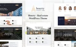 Hourty v1.2.3 Real Estate Classify WordPress Theme