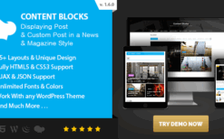 Content Blocks Layout For WPBakery Page Builder (v1.6.0) News & Magazine Style