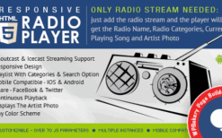 HTML5 Radio Player (v2.4.2) WPBakery Page Builder Addon