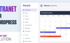 Pwork (v1.3.4) Intranet For WordPress