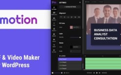 Pmotion v1.2 Animated GIF and Video Maker For WordPress