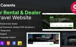 Carento v1.1.4 Car Rental Booking Laravel System