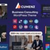 Acumenz v1.0.2 Business & Consulting WordPress Elementor Theme