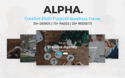 Alpha Dot (v1.0) Multi Purpose WordPress Theme