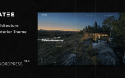 Tatee (v1.0) Architecture and Building Business WordPress Theme