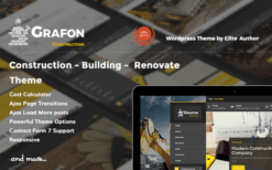 Grafon (v1.1.0) Construction Building Renovate WordPress Theme
