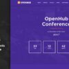OpenHub v1.6 A Stylish Events & Conference Theme